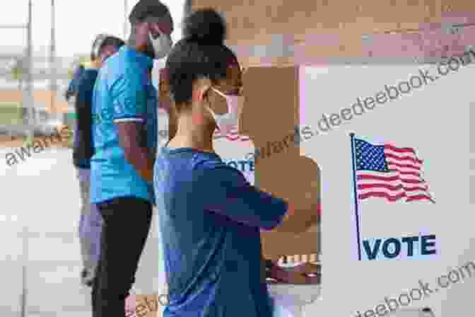 A Photo Of People Voting In An Election Liberty And Equality: The American Conversation (American Political Thought)