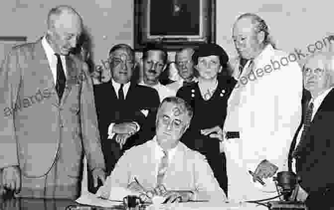 A Photo Of President Franklin D. Roosevelt Signing The Social Security Act Liberty And Equality: The American Conversation (American Political Thought)