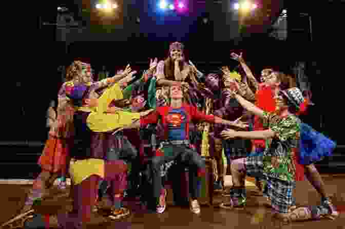 A Vibrant And Enthusiastic Cast Performing Godspell On Stage The Godspell Experience: Inside A Transformative Musical