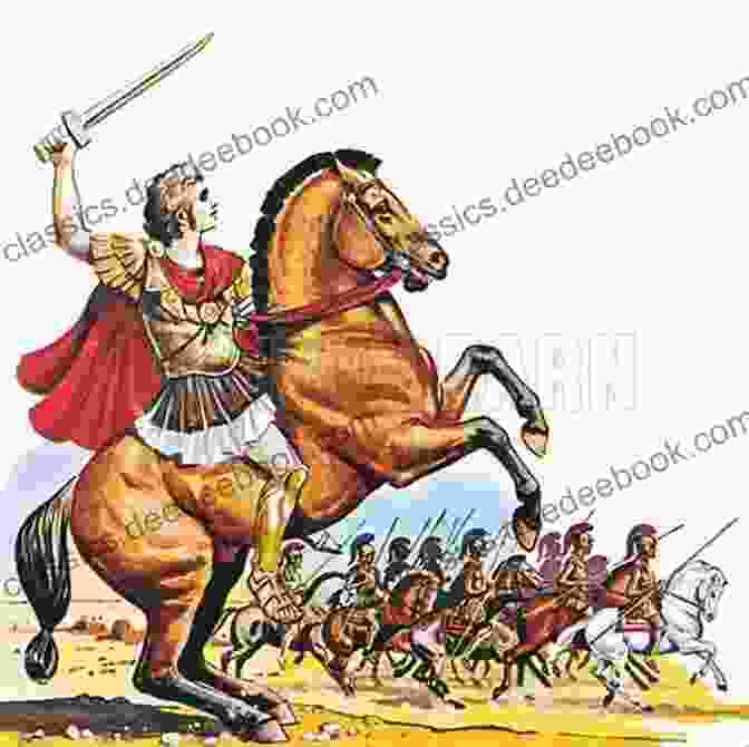 Alexander The Great On Horseback, Leading His Army Into Battle The Story Of Alexander The Great For Young Readers