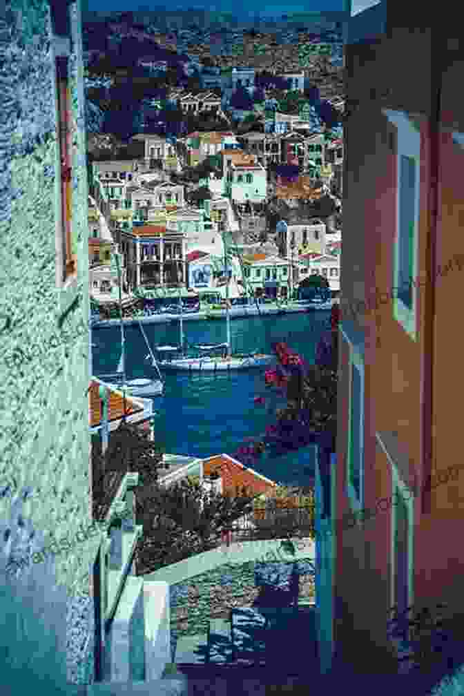 Panoramic View Of Symi's Main Port And Upper Village, Gialos And Chorio Village View: A Year On Symi