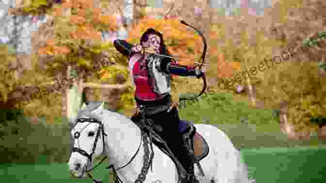 Robin Hood Riding On Horseback, With His Bow And Arrow In Hand Robin Hood: The Classic Adventure Tale